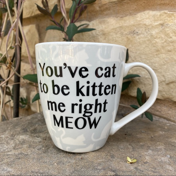 Pfaltzgraff Dining Youve Cat To Be Kitten Me Right Meow Cat Themed